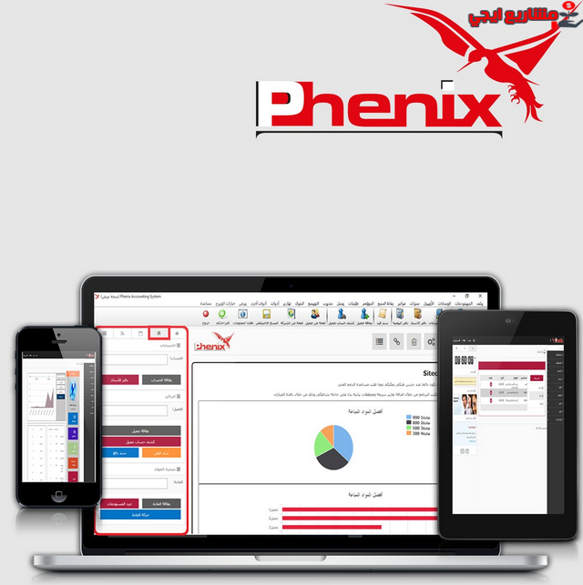 برنامج phenix المحاسبي